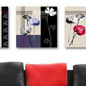 Декоративная картина: Композиция с цветами