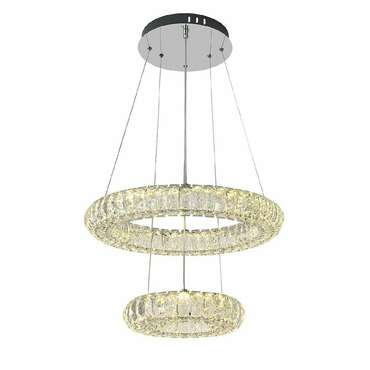 Подвесной светильник Royal 619/S LED (хрусталь, цвет прозрачный)