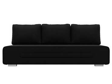 Прямой диван-кровать Приам черного цвета