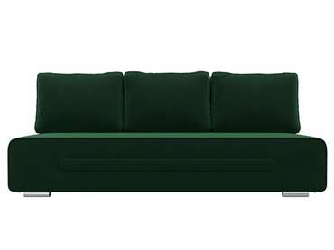 Прямой диван-кровать Приам зеленого цвета
