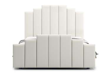 Кровать Velino 160х200 белого цвета с подъемным механизмом