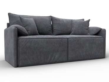 Модульный диван-кровать Лига-106 серого цвета