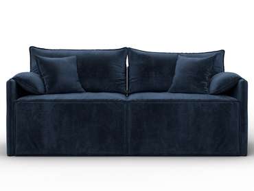 Модульный диван-кровать Лига-106 темно-синего цвета