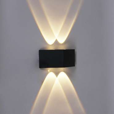 Архитектурный светильник 86856-9.2-001KT LED4W BK (металл, цвет черный)