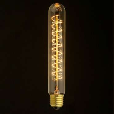 Ретро лампа накаливаниямE27 40W 220V 1040-S формы цилиндра