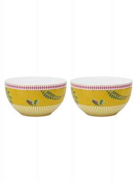 Набор из 2-х пиал La Majorelle Yellow, 12 см