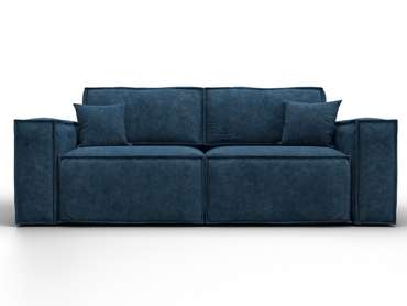 Диван-кровать Лига-081 синего цвета