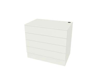 Домашний офис с выдвижным столом и ящиками Талант Т3290.2 серого цвета