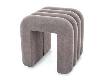 Пуф Tica серого цвета