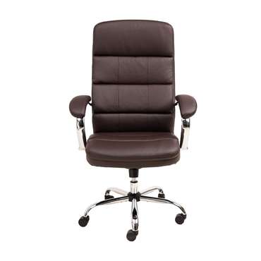 Кресло офисное August темно-коричневого цвета