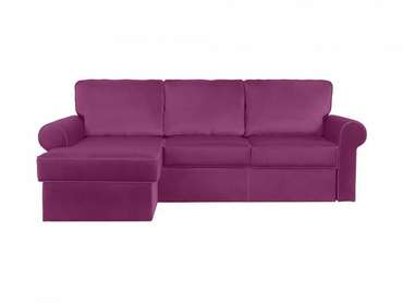 Угловой диван-кровать Murom фиолетового цвета