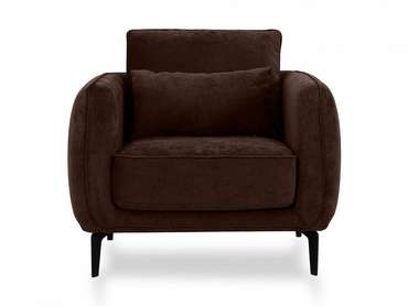 Кресло Amsterdam темно-коричневого цвета