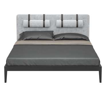 Кровать Marbella 180х200 серого цвета