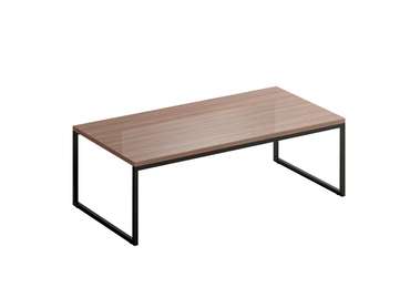 Стол журнальный Plank на стальных ножках