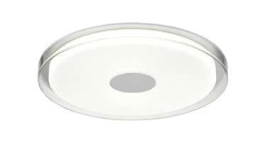 Потолочный светильник Flash бело-серебристого цвета