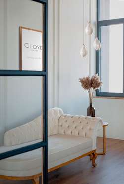 Подвесной светильник Cloyd MANGRA P1 / керамика - золото