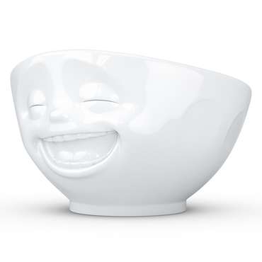 Чаша Tassen laughing белого цвета 500 мл