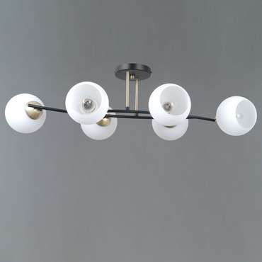 IL0798-6CSQ-25 BK AB TRENTO светильник потолочный