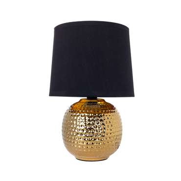 Настольная лампа Merga черно-золотого цвета