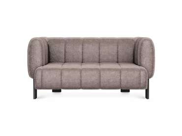 Диван Cassis М коричневого цвета с черными ножками