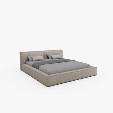 Кровать Terra 200х200 бежевого цвета с подъемным механизмом