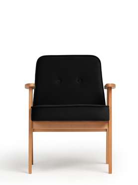Кресло Несс черного цвета