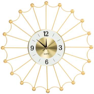 Настенные часы Клеманс золотого цвета