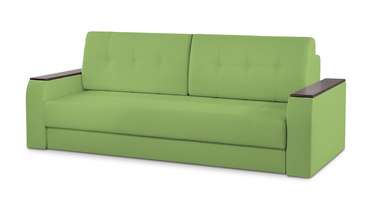 Прямой диван-кровать Арго Лайт зеленого цвета