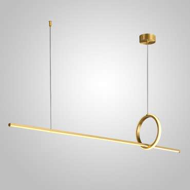 Подвесной светильник MOFFIT B LONG L90 Brass