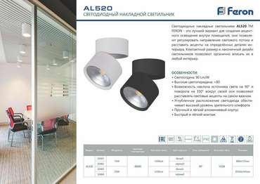 Светодиодный спот Feron AL520 32462