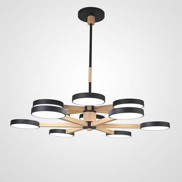Подвесная люстра TURNA DBL L12 Black
