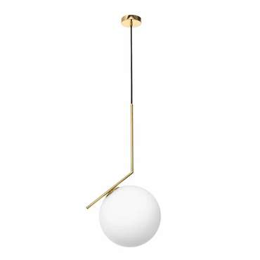 Подвесной светильник Icl 2578-B (стекло, цвет белый)