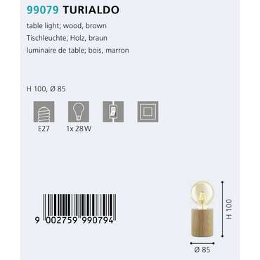Настольная лампа Eglo Turialdo 99079