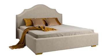 Кровать с подъемным механизмом Holly 180х200 бежевого цвета