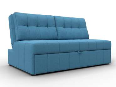 Диван-кровать Лига-107 S голубого цвета
