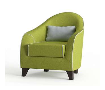 Кресло Бемоль зеленого цвета