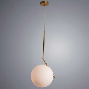 Подвесной светильник Bolla-Unica белого цвета