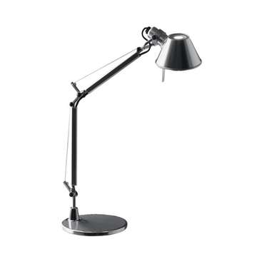 Настольная лампа "Tolomeo micro tavolo - Halo Polished aluminium "