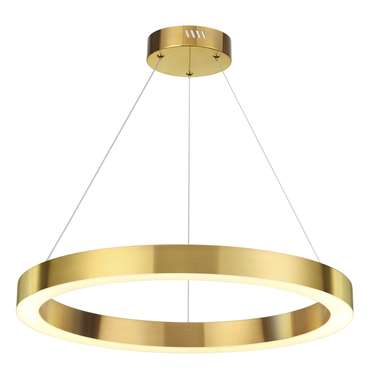 Подвесной светодиодный светильник Brizzi золотого цвета