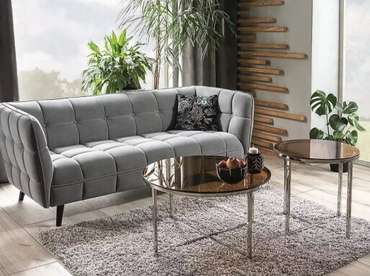 Диван Castello 2 серого цвета