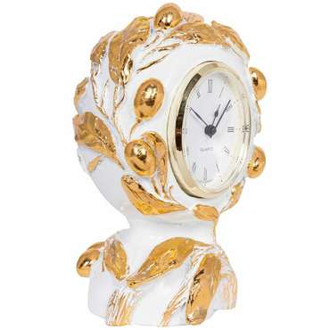 Часы Oliva Branch бело-золотого цвета