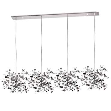 Подвес четверной линейный EXTRA 5W(led) G9  (721134 - 4 + 572144 -1) ХРОМ