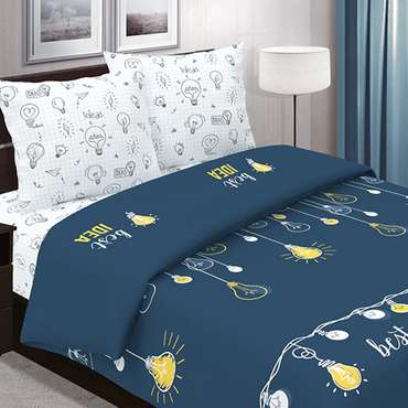 КПБ 'Insight' дуэт, поплин, 100% хлопок, пл. 118 гр./кв.м., 'Люмен'