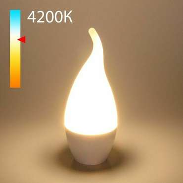 Светодиодная лампа CA37 8W 4200K E14 BLE1432 формы свечи