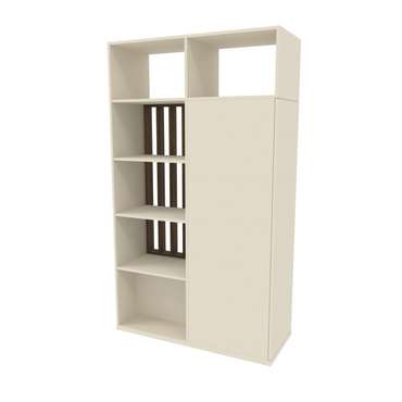 Перегородка-шкаф Разделение П3110.3 цвета сатин