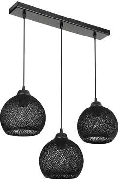 Подвесной светильник Lizbeth TL1612L-03BK (ткань, цвет черный)