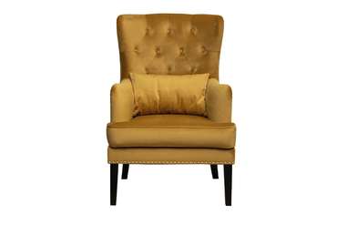 Кресло Rimini горчичного цвета