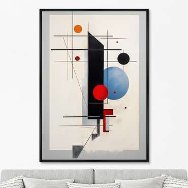 Репродукция картины Geometric space of the Universe, No 2, 2024г.