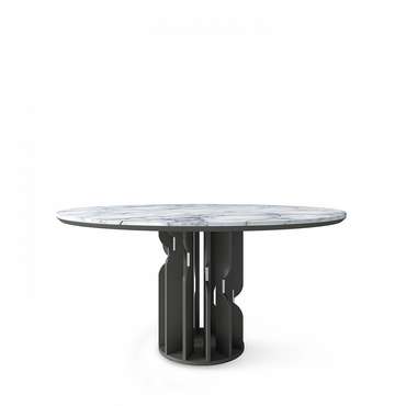 Обеденный стол Spiro черного цвета