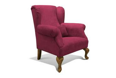 Кресло Шоттэ бордового цвета